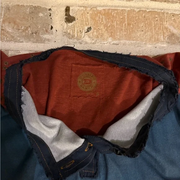 Double D Ranch Lone Cowboy Long Sleeve Shirt - Picture 3 of 6